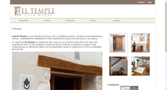 Desktop Screenshot of casaeltemple.com