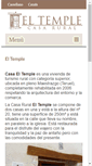Mobile Screenshot of casaeltemple.com